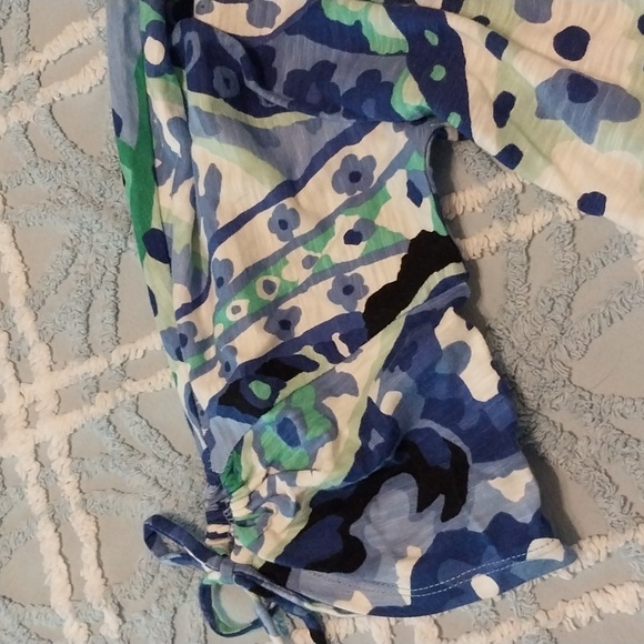 Talbots Large Petite V-neck Top - Picture 4 of 5